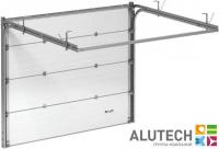 Гаражные автоматические ворота ALUTECH Trend размер 2750х2750 мм в Ялте 