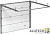 Гаражные автоматические ворота ALUTECH Trend размер 2750х2750 мм в Ялте 