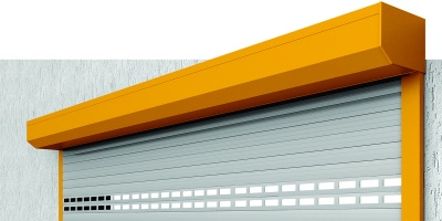  Роллетные ворота серии Prestige, с использованием экструдированного вентиляционного  профиля ЕV/77W 